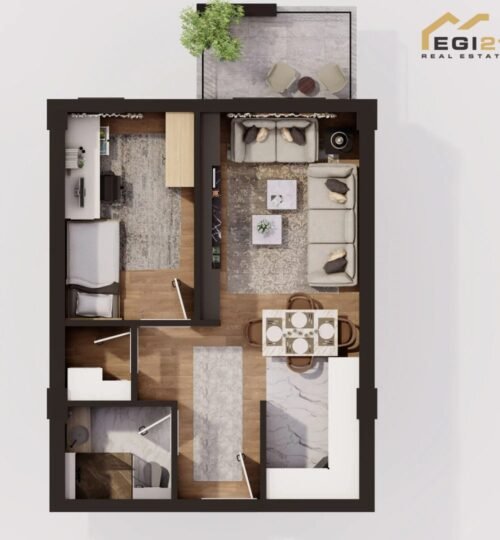 Banesë 53.58m² për SHITJE, Prizren