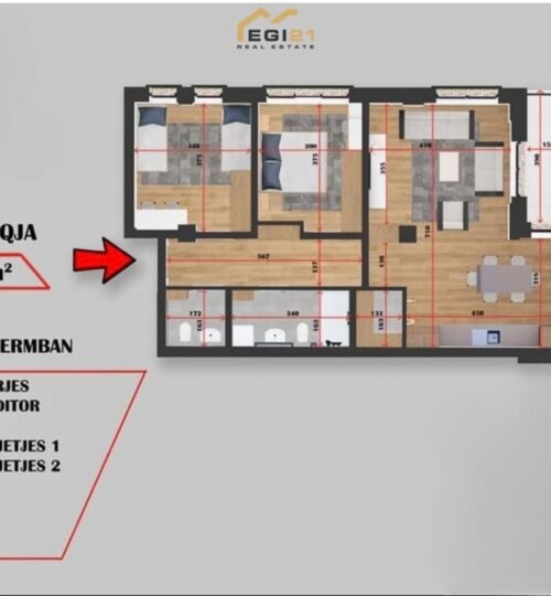 Banesë 93.20 m² për SHITJE, Veternik