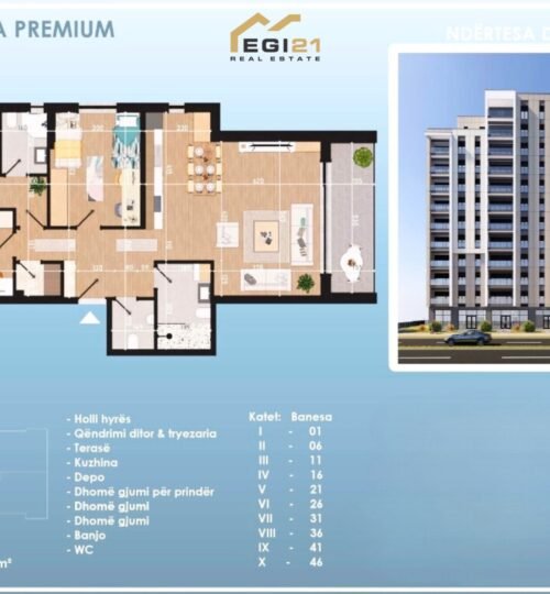 Banesë 121.88 m² për SHITJE, Prishtina e Re