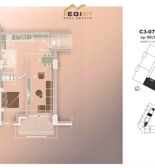 Banesë 69.7 m² për SHITJE, Prishtina e Re