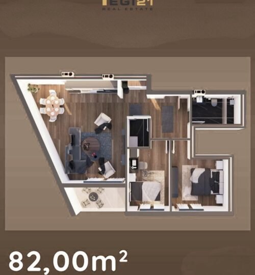 Banesë 82 m² për SHITJE, Prishtina e Re