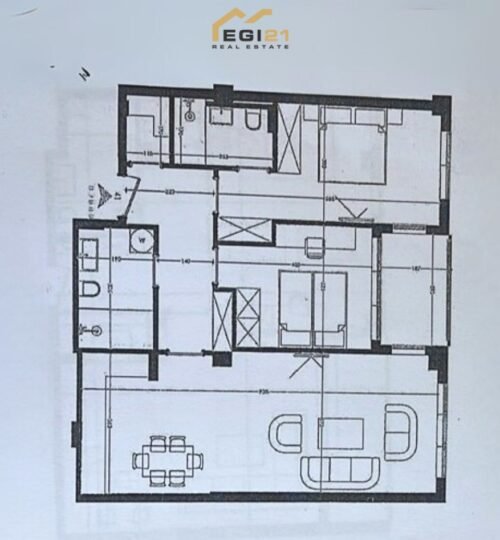 Banesë 99.7m² për SHITJE, Mati 1